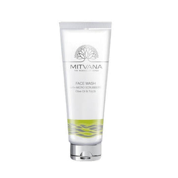 Mitvana Face Wash with Micro Scrubbers (with Olive & Tulsi)