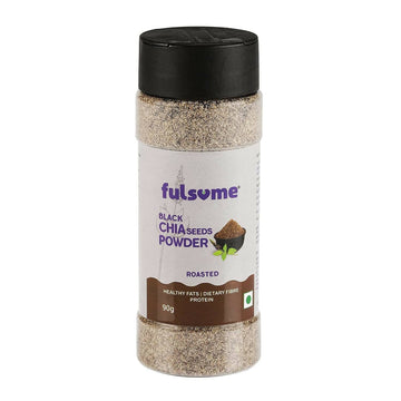 Fulsome Black Chia Seeds Powder (Roasted)