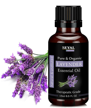 Seyal Naturals Lavender Essential Oil for Skin & Hair Care