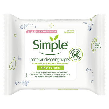 Simple Kind To Skin Micellar Cleansing Wipes