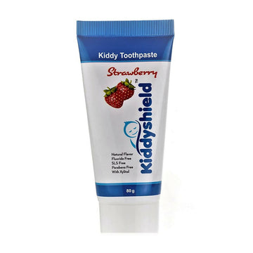 Kiddyshield Fluoride Free Formula Baby Toothpaste Strawberry For Kids 1- 5 Years