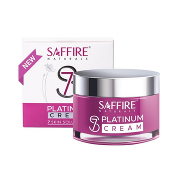 Saffire Naturals S7 Platinum Cream For Sun Protection & Glowing Skin