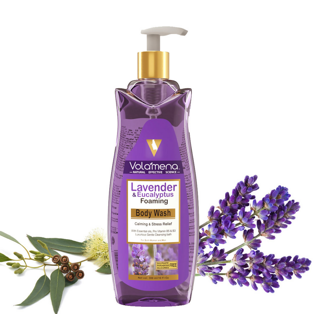 Volamena Lavender & Eucalyptus Foaming Body Wash