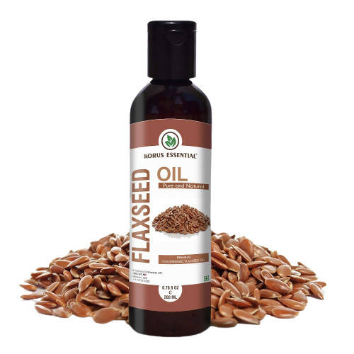 Korus Essential Cold Pressed Natural Flaxseed Oil