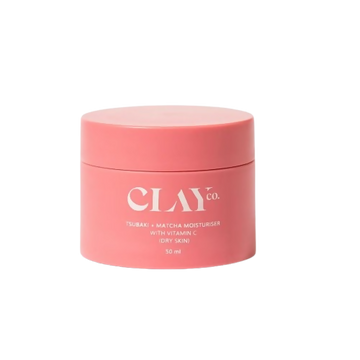 Clayco Tsubaki + Matcha Face Moisturizer With Vitamin C For Dry Skin