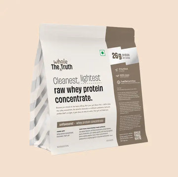 The Whole Truth Raw Whey Protein Concentrate 26 g - Unflavoured