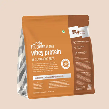 The Whole Truth Whey Protein Powder 24g - Cold Coffee