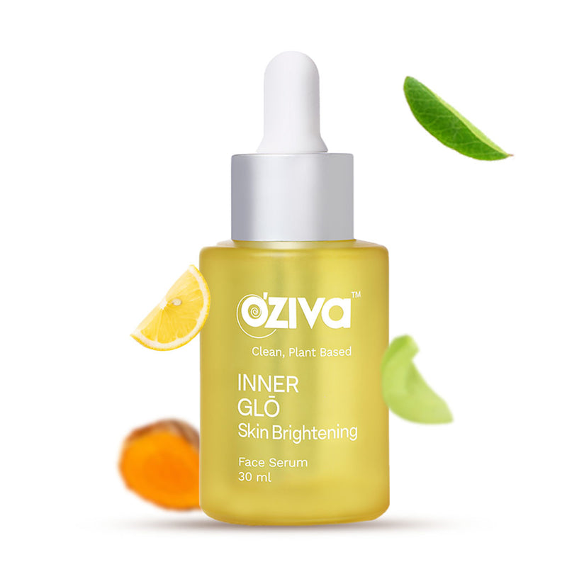 OZiva Plant Based Inner Glō Skin Brightening Face Serum