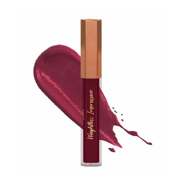 FLiCKA Weightless Impression 12 December - Pink Matte Finish Liquid Lipstick