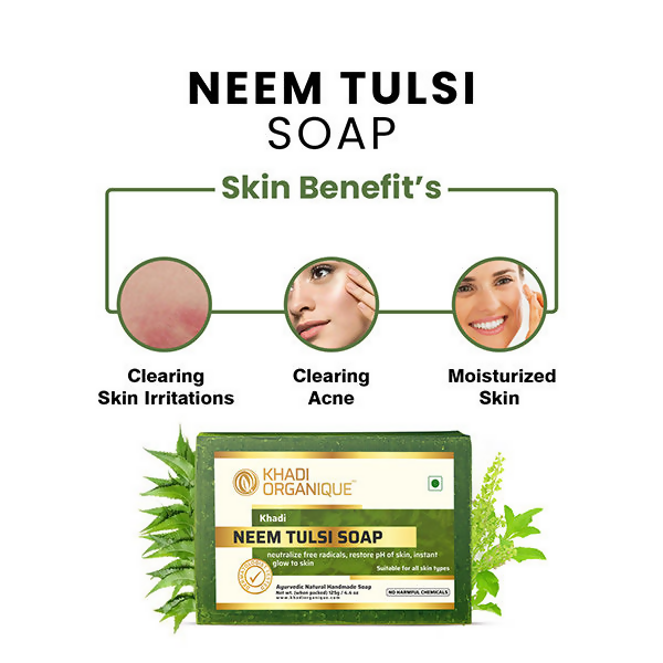 Khadi Organique Neem Tulsi Soap