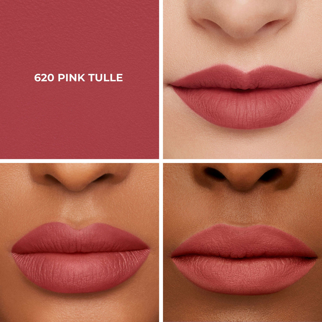Laura Mercier Caviar Smoothing Matte Lipstick - 620 Pink Tulle