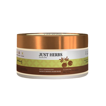 Just Herbs Moisturising Hair Mask with Amla and Shankhpushpi
