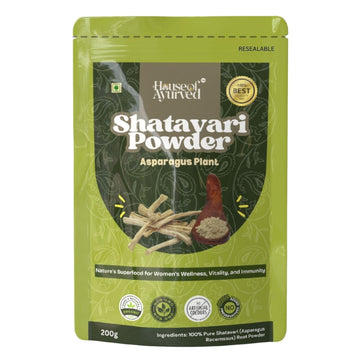 House of Ayurved Shatavari Powder Pure & Natural | Women’s Wellness & Hormonal Balance