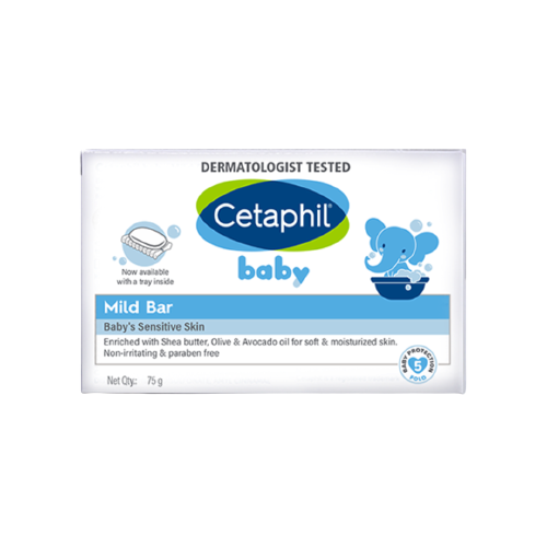 Cetaphil Baby Mild Bar Face & Body For Baby's Sensitive Skin