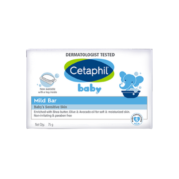 Cetaphil Baby Mild Bar Face & Body For Baby's Sensitive Skin