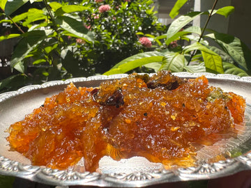 GirijaPaatis Mangai Pachadi (Mango Jaggery Jam)