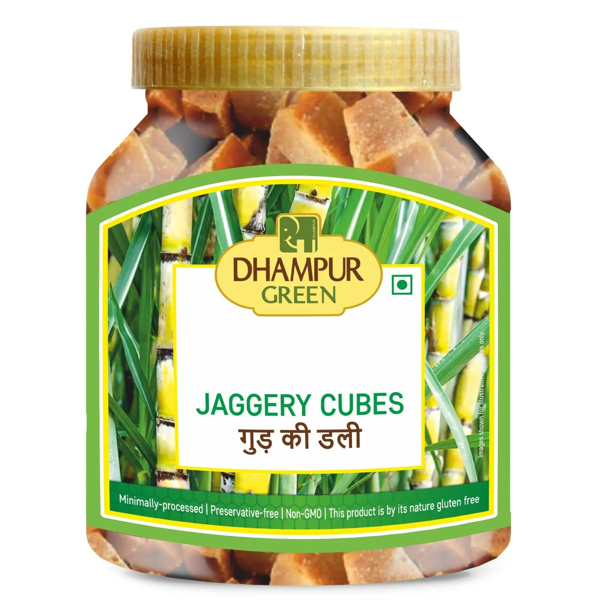 Dhampur Jaggery Cubes (Gur ki Dali)