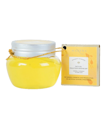 Mantra Herbal Face Gel Pollution Defense Spf+ Sandal Turmeric & Pure Aloe
