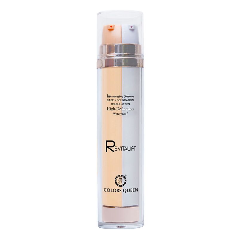 Colors Queen Revitalift Illuminating Primer Base + Foundation - 03 Sheer Ivory