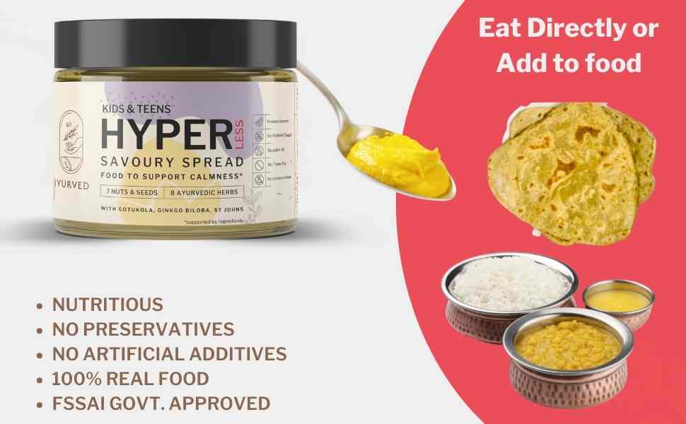 Iyurved Kids & Teens Hyper Less Savoury Spread