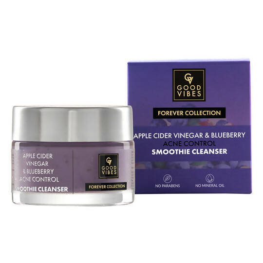 Good Vibes Apple Cider Vinegar & Blueberry Acne Control Smoothie Cleanser