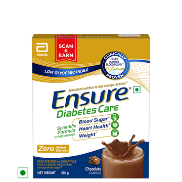 Ensure Diabetes Care Powder Chocolate Flavour - Sugar Free Health