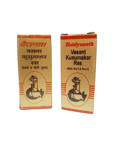 Baidyanath Basantkusmakar Ras  25 Tablets