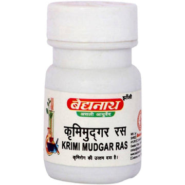 Baidyanath Jhansi Krimi Mudgar Ras Tablets