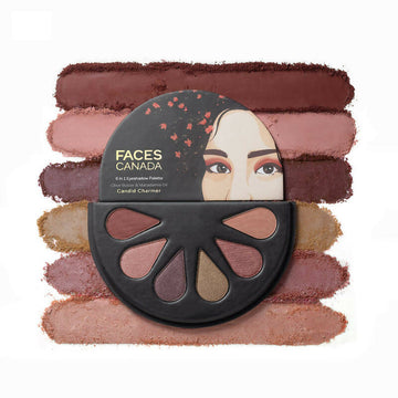 Faces Canada 6 In 1 Eyeshadow Palette - Candid Charmer