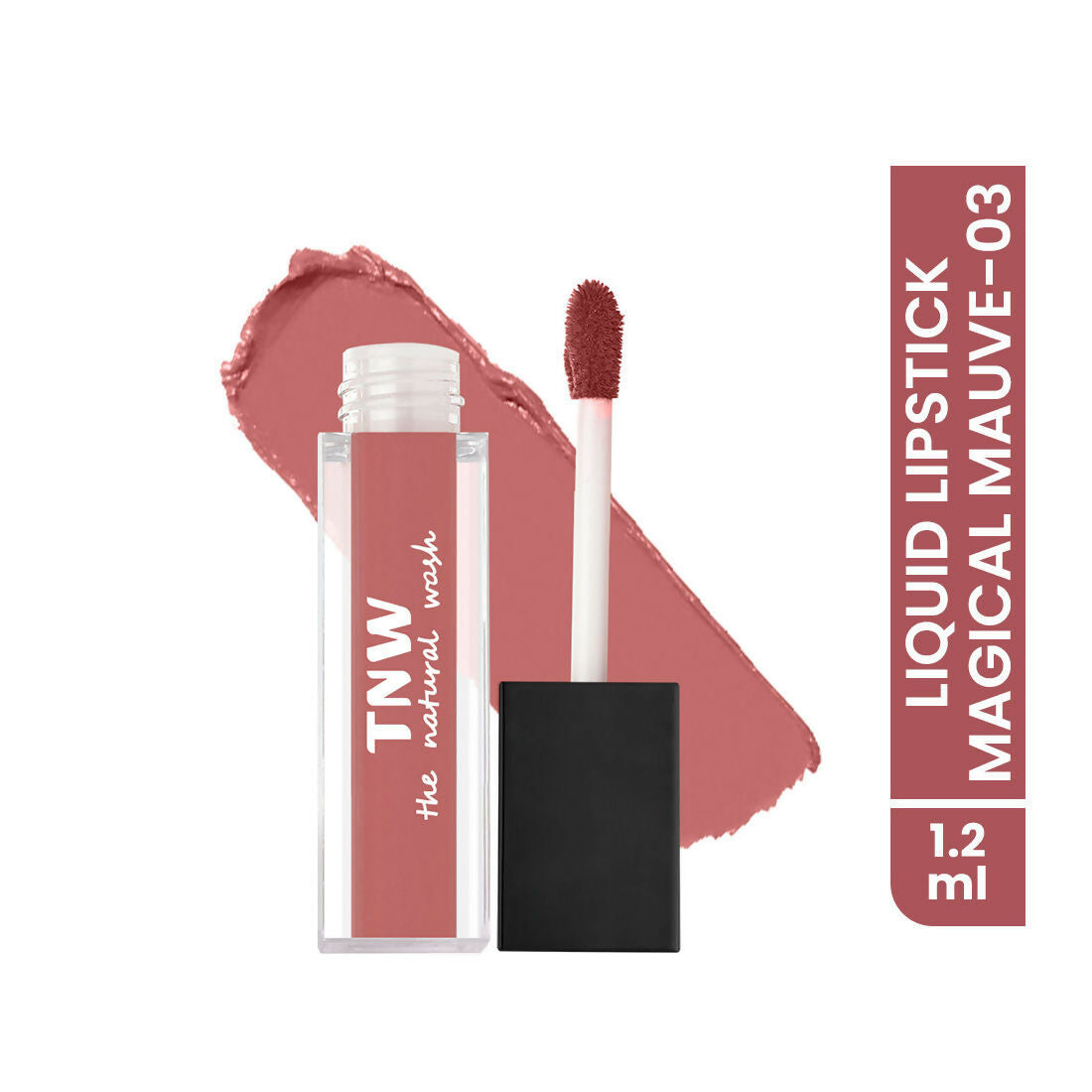 The Natural Wash Matte Velvet Longstay Liquid Mini Lipstick - 03 Magical Mauve