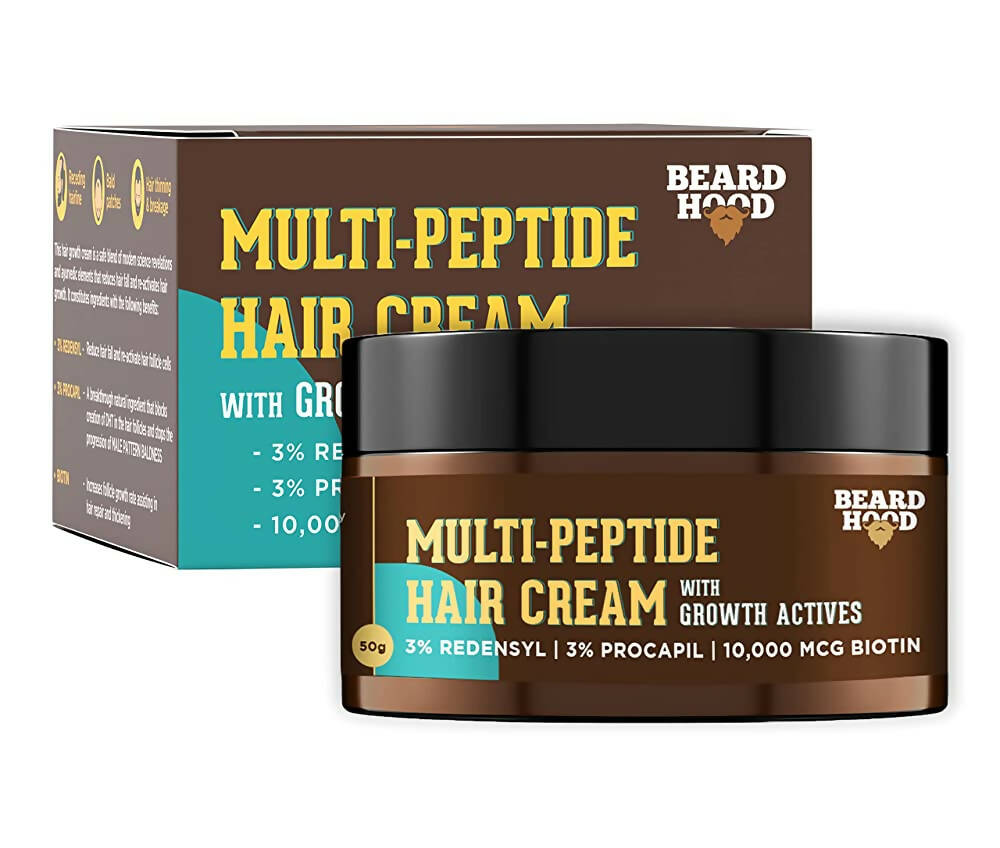 Beardhood Multi-Peptide Hair Cream