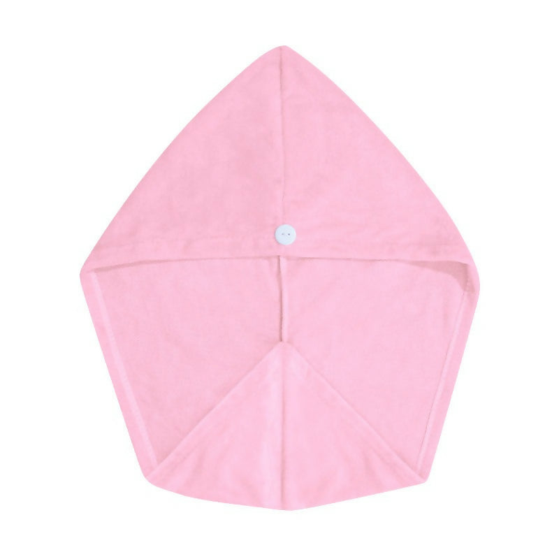 Nykaa Naturals Microfiber Hair Wrap for Frizz Free & Shiny Hair - Pink
