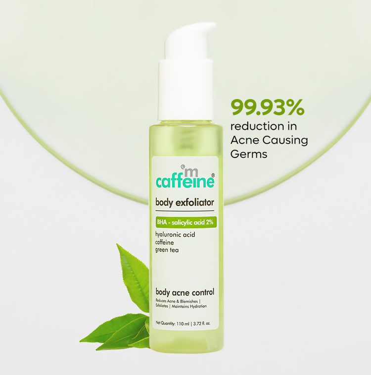mCaffeine Green Tea & 2% BHA Salicylic Acid Body Exfoliator