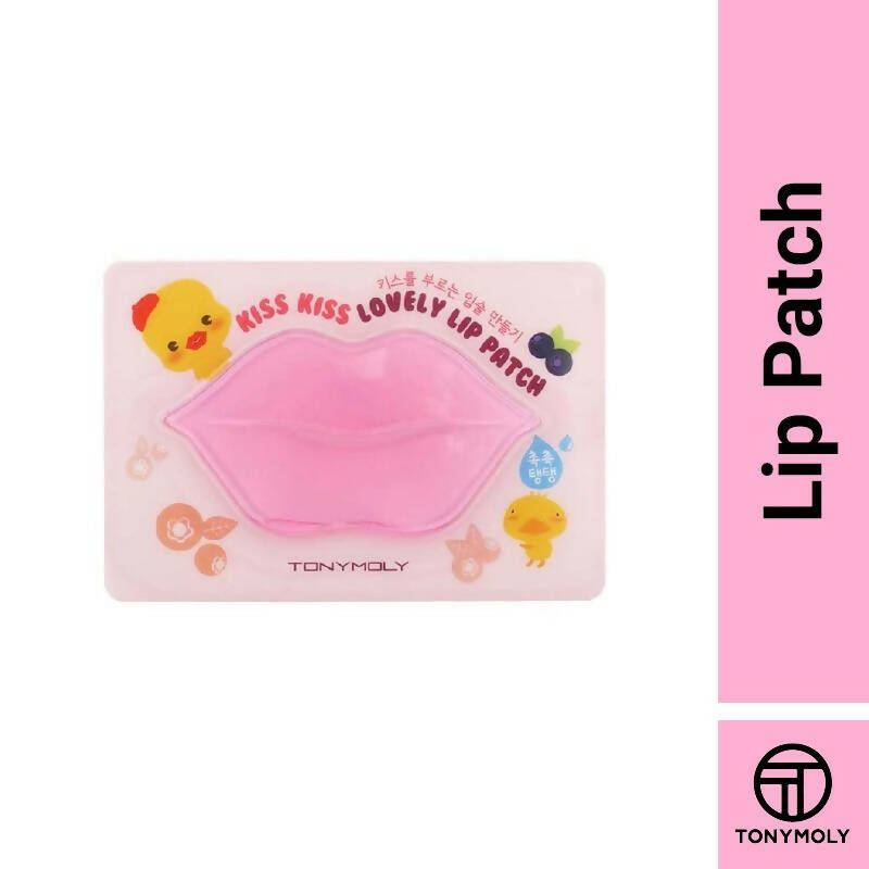 Tonymoly Hydrating Kiss Kiss Lovely Lip Patch - Korean Skincare