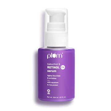 Plum 1% Retinol & Bakuchiol Face Serum For Ageing Skin