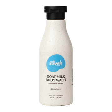 Vilvah Store Goat Milk Body Wash with Vanilla and coconut