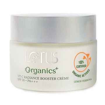 Lotus Organics+ Vit-C Radiance Booster Creme SPF 20 PA+++ - Lemon Verbena