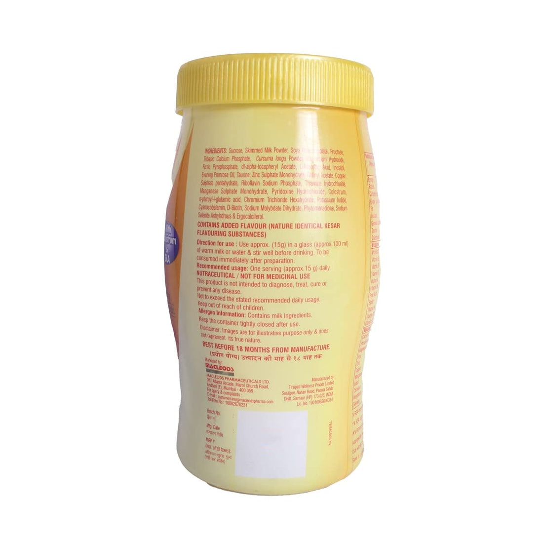 Macprot Protein Powder - Kesar Flavour