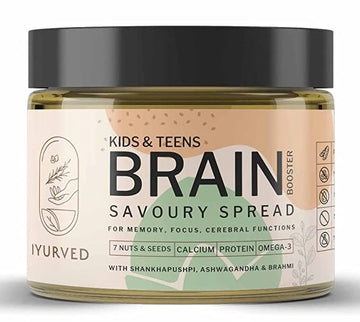 Iyurved Kids & Teens Brain Booster Savoury Spread - Good for Speech Delay