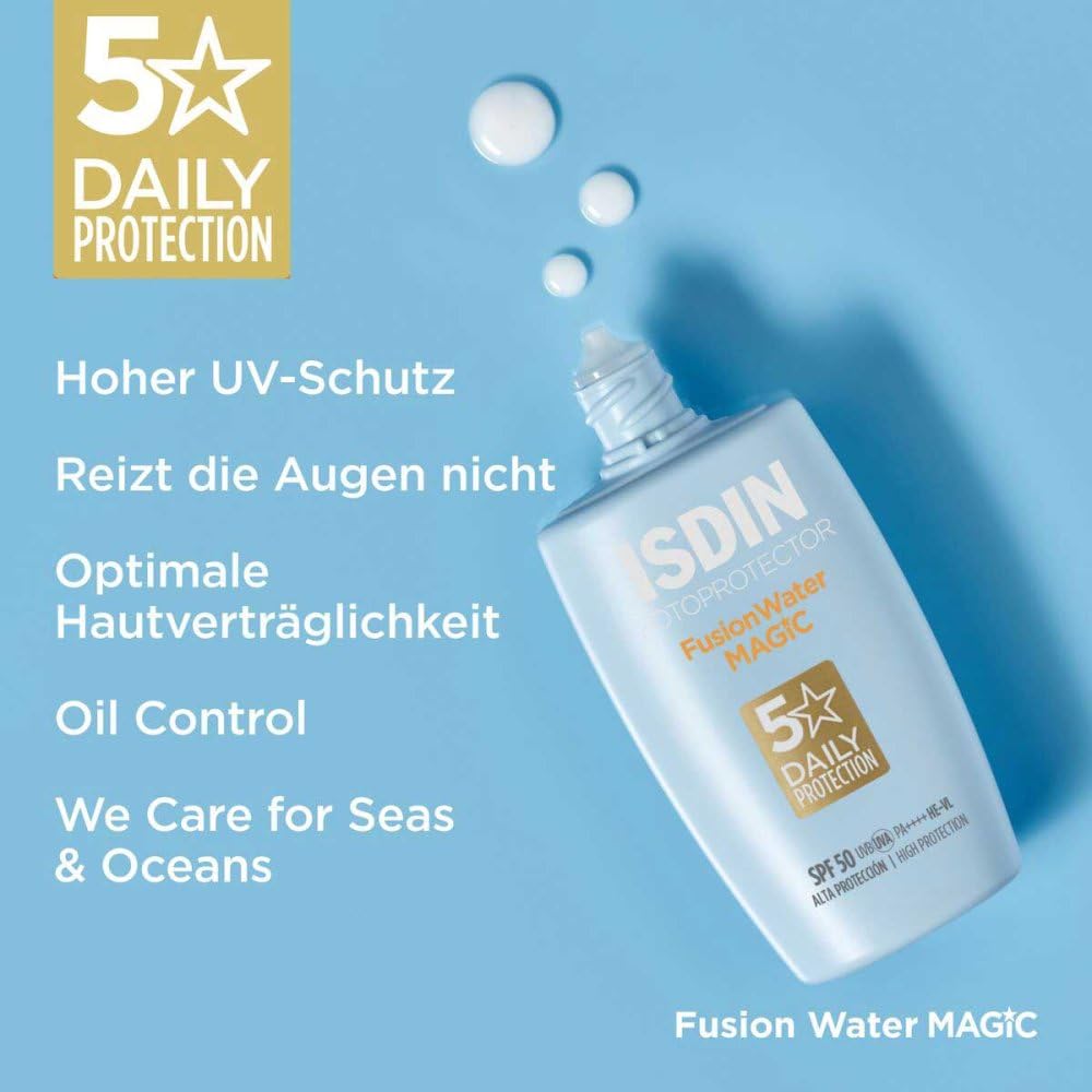 ISDIN Fotoprotector Fusion Magic Water Sunscreen SPF 50 UVB/UVA