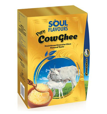Modicare Soul Flavors Cow Ghee | Made From Grass Fed Cow's Milk | Homemade & Certified Organic Ghee