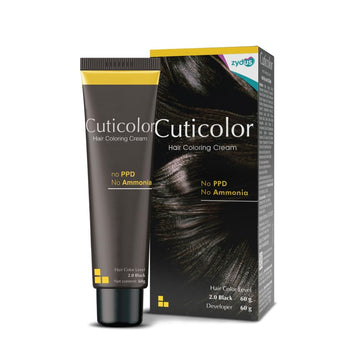 Cuticolor Hair Color Cream - Black