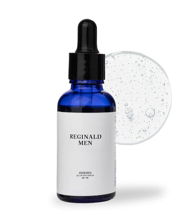 Reginald Men Hermes All-in-one Face Serum - Clinically Proven Formula for Clear, Healthy Skin & Beard