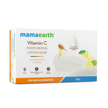 Mamaearth Vitamin C Moisturizing Lotion Soap