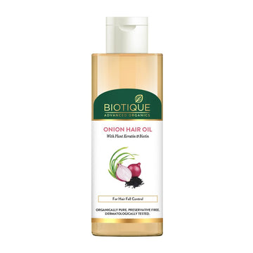 Biotique Advanced Organics Onion Black Seed No-Sticky No-Greasy Hair Oil