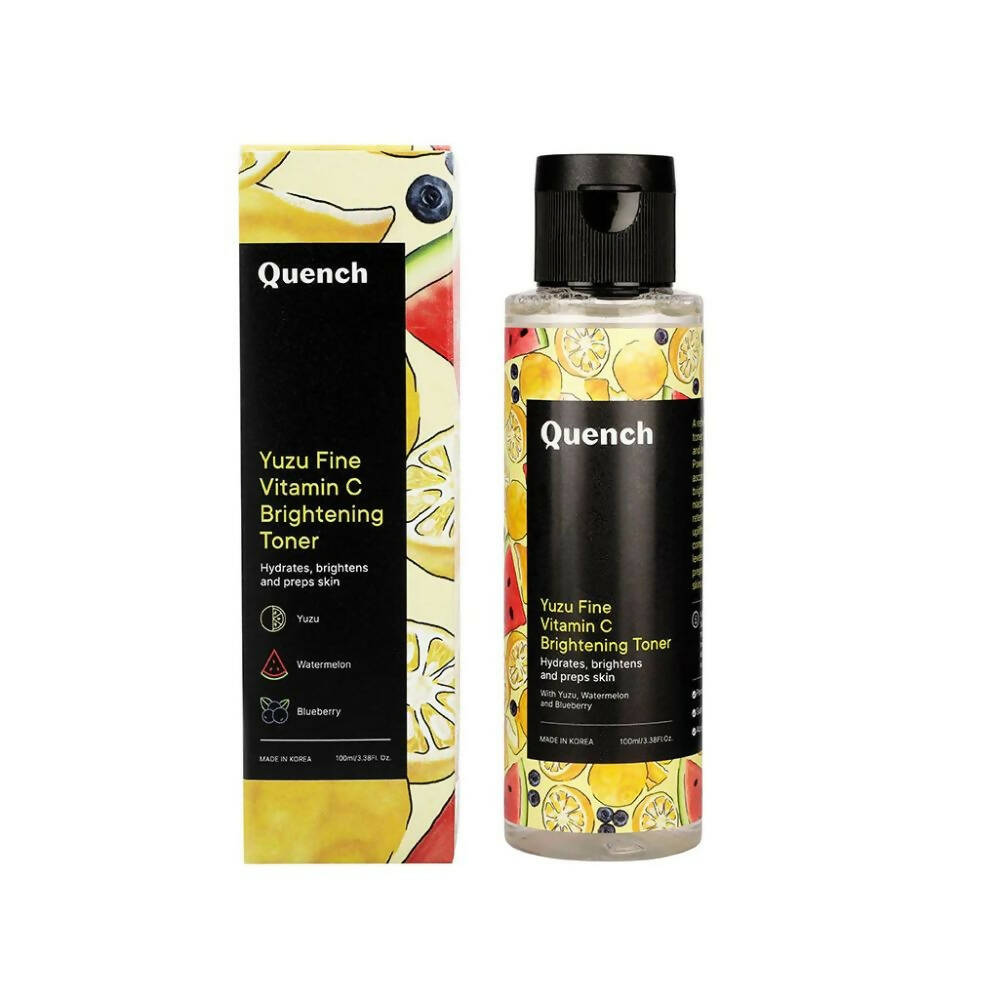 Quench Botanics Yuzu Fine Vitamin C Brightening Toner - Korean Skincare