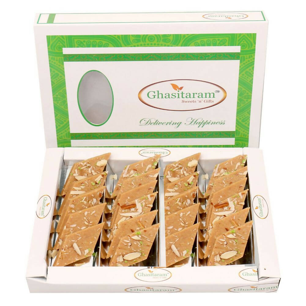 Ghasitaram Jaggery (Gud) Kaju Katli Sweets