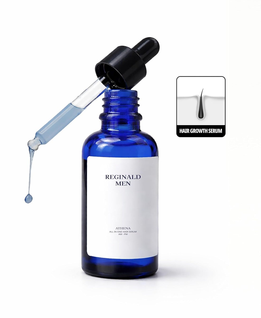 Reginald Men Athena All-in-one Hair Serum - Hair Fall Control & Follicle Boost