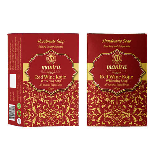 Mantra Organics Red Wine Kojic Soap