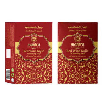 Mantra Organics Red Wine Kojic Soap